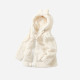 3M-3Y Baby Letter Print Hooded Zipper Jacket  Baby Clothing  