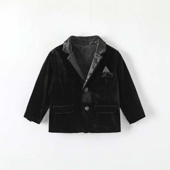 3-24M Baby Boys Velvet Suit Jacket  Baby Boutique Clothing  
