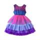 18M-6Y Toddler Girls Fish Scale Mesh Gradient Princess Dresses  Girls Clothes  