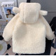 9M-6Y Toddler Girls Solid Color Lambswool Hooded Jackets & Coats  Girls Clothing Suppliers  