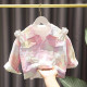 9M-7Y Toddler Girls Lapel Pearl Denim Jackets  Girls Clothes  
