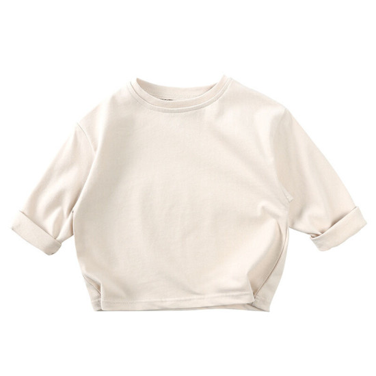 9M-6Y Toddler Solid Color Long Sleeve Tops  Toddler Boutique Clothing  