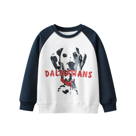 5-13Y Kids Girls Cartoon Letter Print Sweatshirts  Kids Boutique Clothing  
