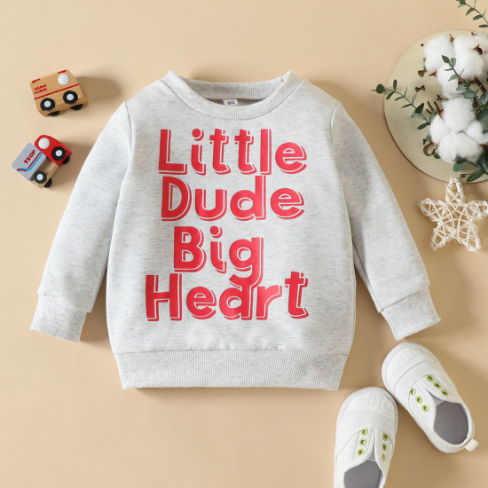 9M-4Y Toddler Valentine'S Day Letter T-Shirt Sweatshirt  Toddler Boutique Clothing  