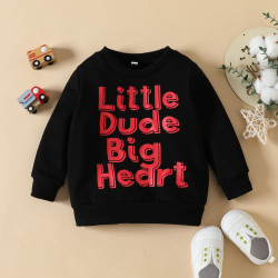 9M-4Y Toddler Valentine'S Day Letter T-Shirt Sweatshirt  Toddler Boutique Clothing  