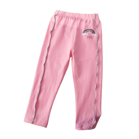 18M-7Y Toddler Girls Rainbow Casual Pants  Girls Fashion Clothes  