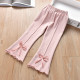 18M-8Y Kids Girls Casual Bow Casual Wide Leg Pants  Kids Clothes  
