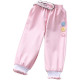 18M-7Y Toddler Girls floral casual trousers wholesale girls fashion clothes  