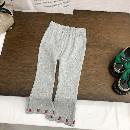 18M-7Y Toddler Girls Bow Lace Bell Bottoms  Girls Clothes  