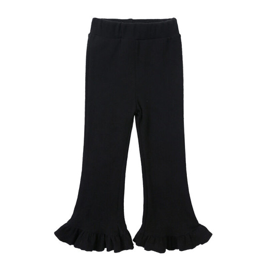18M-7Y Toddler Girls Plain Vintage Flared Pants  Girls Clothing Suppliers  