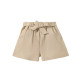 18M-6Y Toddler Girl Solid Color Shorts With Waist Belt  Girls Clothes  