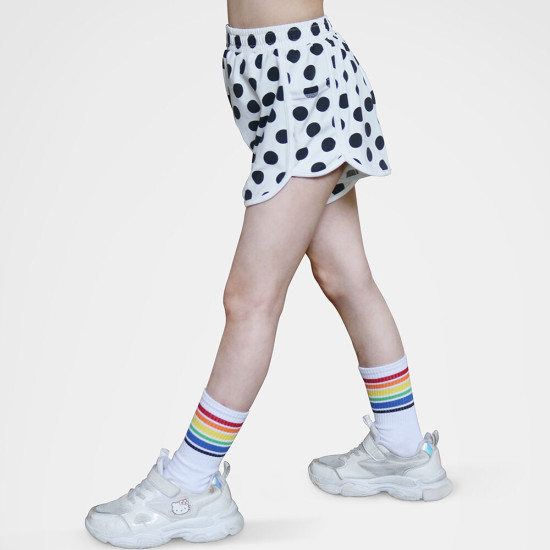 5-12Y Kids Girls Block-Color Checkerboard Shorts  Clothing For Kids  