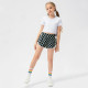 5-12Y Kids Girls Block-Color Checkerboard Shorts  Clothing For Kids  
