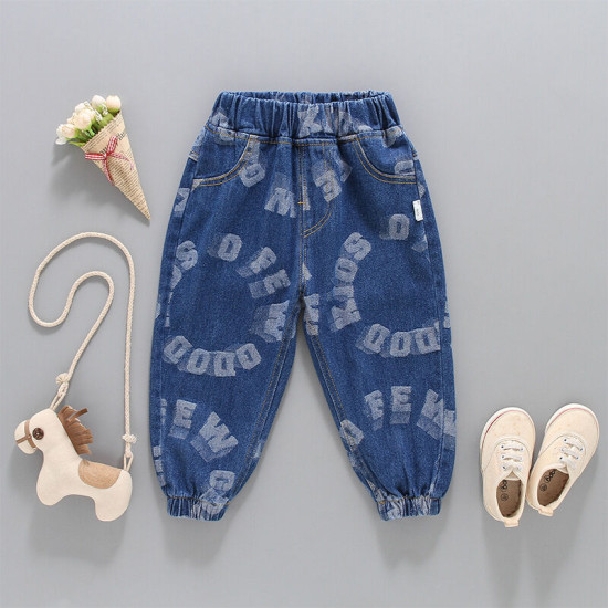 Kids Embroidered Stretch Denim Jeans  Toddler Boutique Clothing  