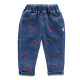 Kids Embroidered Stretch Denim Jeans  Toddler Boutique Clothing  