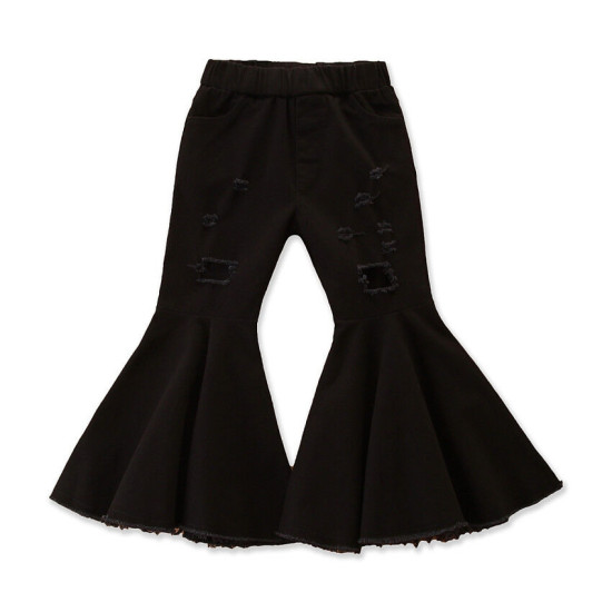 18M-6Y Denim Long Flares Trousers  Kids Boutique Clothing  