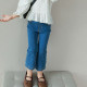18M-7Y Blue Demin Long Trousers Flares Jeans  Kids Boutique Clothing  