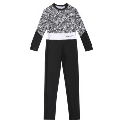 5-9Y Graphic Print Long Sleeve Divingde Swimwear Swimsuit  Kids Boutique Clothing  