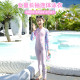 5-9Y Letter Print Long Sleeve Divingde Swimsuit Jumpsuit  Kids Boutique Clothing  