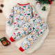 9M-4Y Toddler Christmas Loungewear Sets Pullover And Pants  Toddler Clothing  
