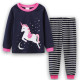 18M-6Y Toddler Cartoon Cute Animal Cotton Long Sleeve Pajamas Set  Toddler Clothes  