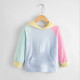 18M-6Y Toddler Girls Colorblock Hoodie  Girls Fashion Clothes  