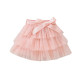 18M-6Y Toddler Girls Summer Style Multi-Layer Mesh Skirt With Belt  Girls Clothes  