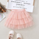 18M-6Y Toddler Girls Summer Style Multi-Layer Mesh Skirt With Belt  Girls Clothes  