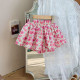 18M-7Y Toddler Girls Floral High Waist Skort  Girls Fashion Clothes  