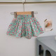 18M-7Y Toddler Girls Floral High Waist Skort  Girls Fashion Clothes  