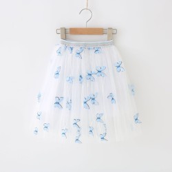2-7Y Toddler Girls Butterfly Mesh Skirts Girl  Boutique Clothing  