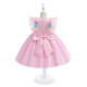 3-6Y Toddler Girls Flying Sleeve Flower Dress Princess Dresses  Girls Clothes  