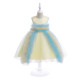 3-8Y Kids Girls Gradient Color Party Mesh Princess Dresses  Clothing Kidswear  