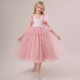4-10Y Kids Girls Party Lace Mesh Princess Dresses  Clothing Kidswear  