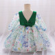 12M-3Y Toddler Girls Floral Bow Mesh Princess Dresses  Girls Clothes  