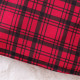4-9Y Kids Girls Plaid Christmas Dress  Kids Clothes  