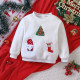 18M-6Y Unisex Autumn Winter Christmas Plush Long-Sleeved Sweatshirts  Toddler Clothes  