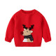 9M-6Y Unisex Christmas Sweater Cartoon Elk Sweater For Boys And Girls  Toddler Boutique Clothing  
