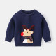 9M-6Y Unisex Christmas Sweater Cartoon Elk Sweater For Boys And Girls  Toddler Boutique Clothing  