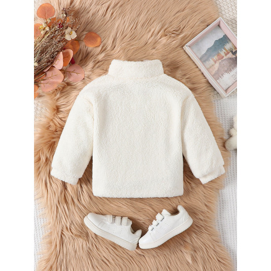 9M-5Y Unisex Lambswool Single-Breasted Jackets  Toddler Boutique Clothing  