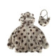 9M-6Y Toddler Pink Leopard Print And Brown Polka Dot Hooded Coats  Toddler Boutique Clothing  