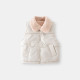 2-7Y Toddler Boys Fur Collar Waistcoat Sleeveless Vest  Boys Clothing  