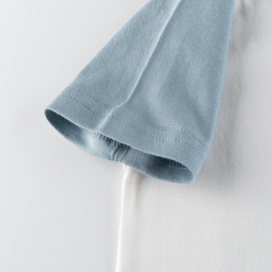 18M-7Y Toddler Boys Contrast Shorts Sleeve T-Shirts  Boys Clothing  