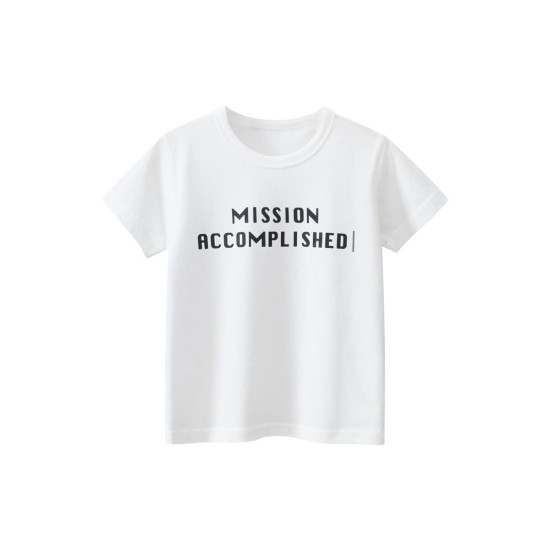 18M-7Y Toddler Boys Letter Shorts Sleeve T-Shirt  Boys Clothing  