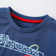 18M-7Y Toddler Crew Neck Excavator Print T-Shirts  Boys Clothes  