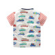 18M-7Y Toddler Boys Car Print Shorts Sleeve T-Shirts  Boys Clothes  