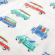 18M-7Y Toddler Boys Car Print Shorts Sleeve T-Shirts  Boys Clothes  