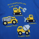 18M-7Y Toddler Boys Excavator Print Shorts Sleeve T-Shirts  Boys Clothes  