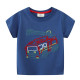 18M-7Y Toddler Boys Excavator Round Neck T-Shirts  Boys Clothes  