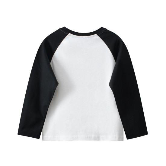 5-11Y Kids Boys Cartoon Round Neck Long Sleeve Tops  Kids Boutique Clothing  